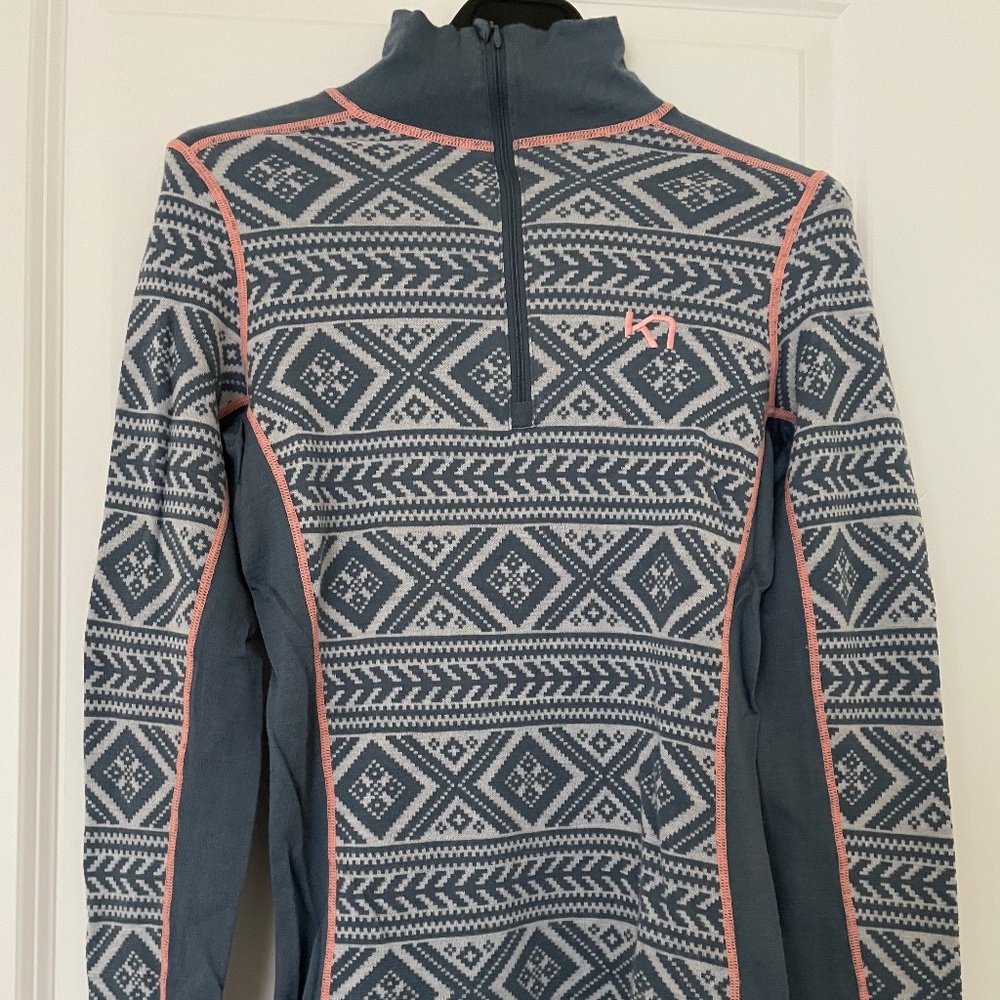 Kari Traa Else Half Zip Baselayer - Merino Wool